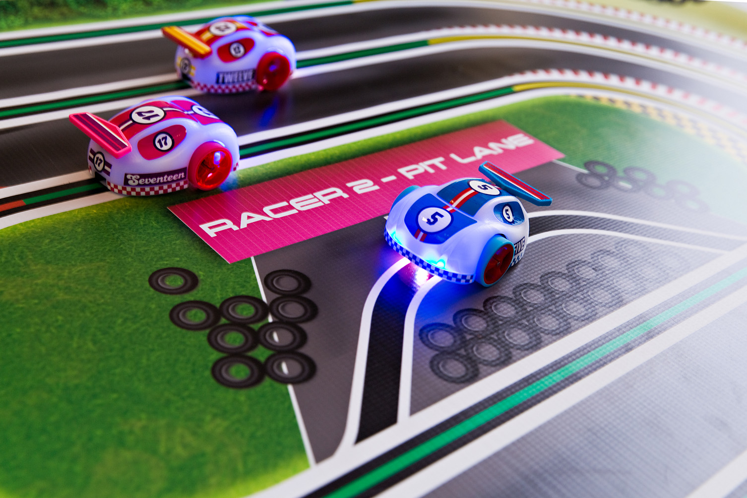 Cannybots using their Brains on the race track