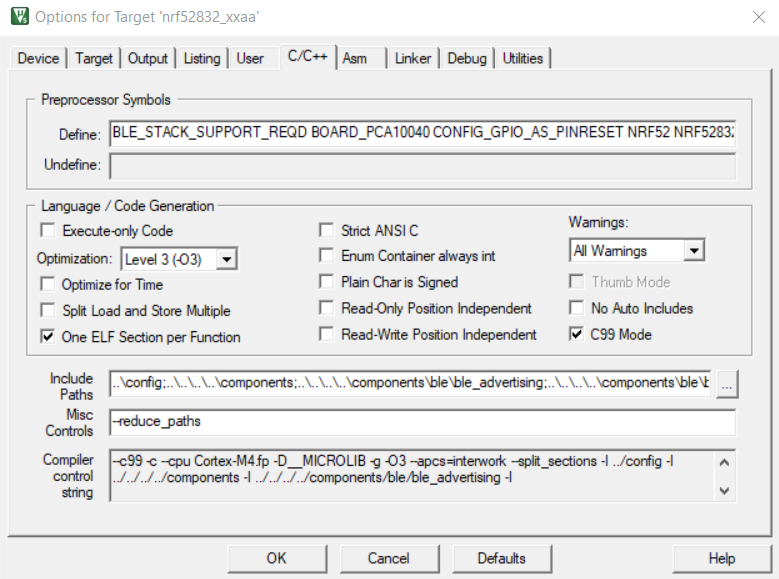 C compiler. C99 Mode что это. Keil настройки linker. Keil use microlib для чего. Use_STDPERIPH_Driver,l100.