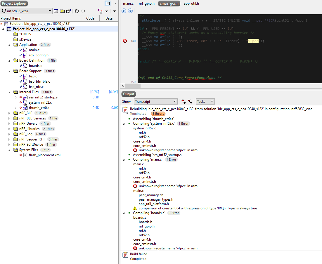 Compile Error 1
