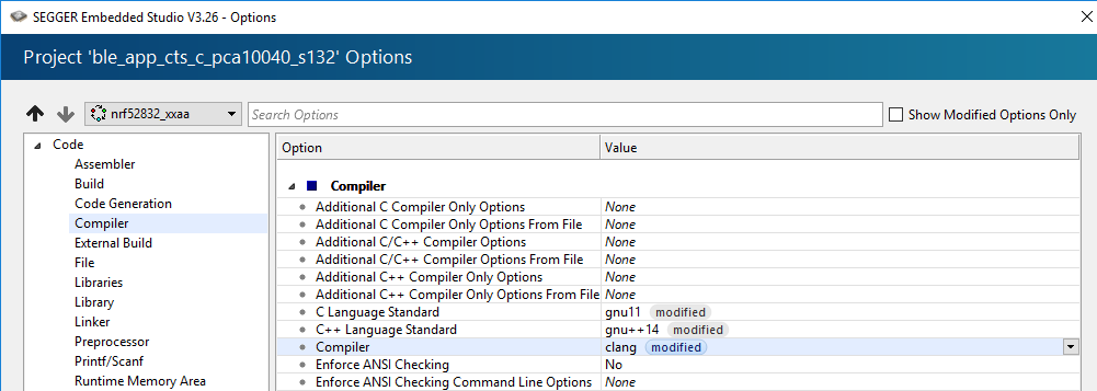 Clang Config