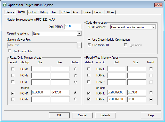 target option
