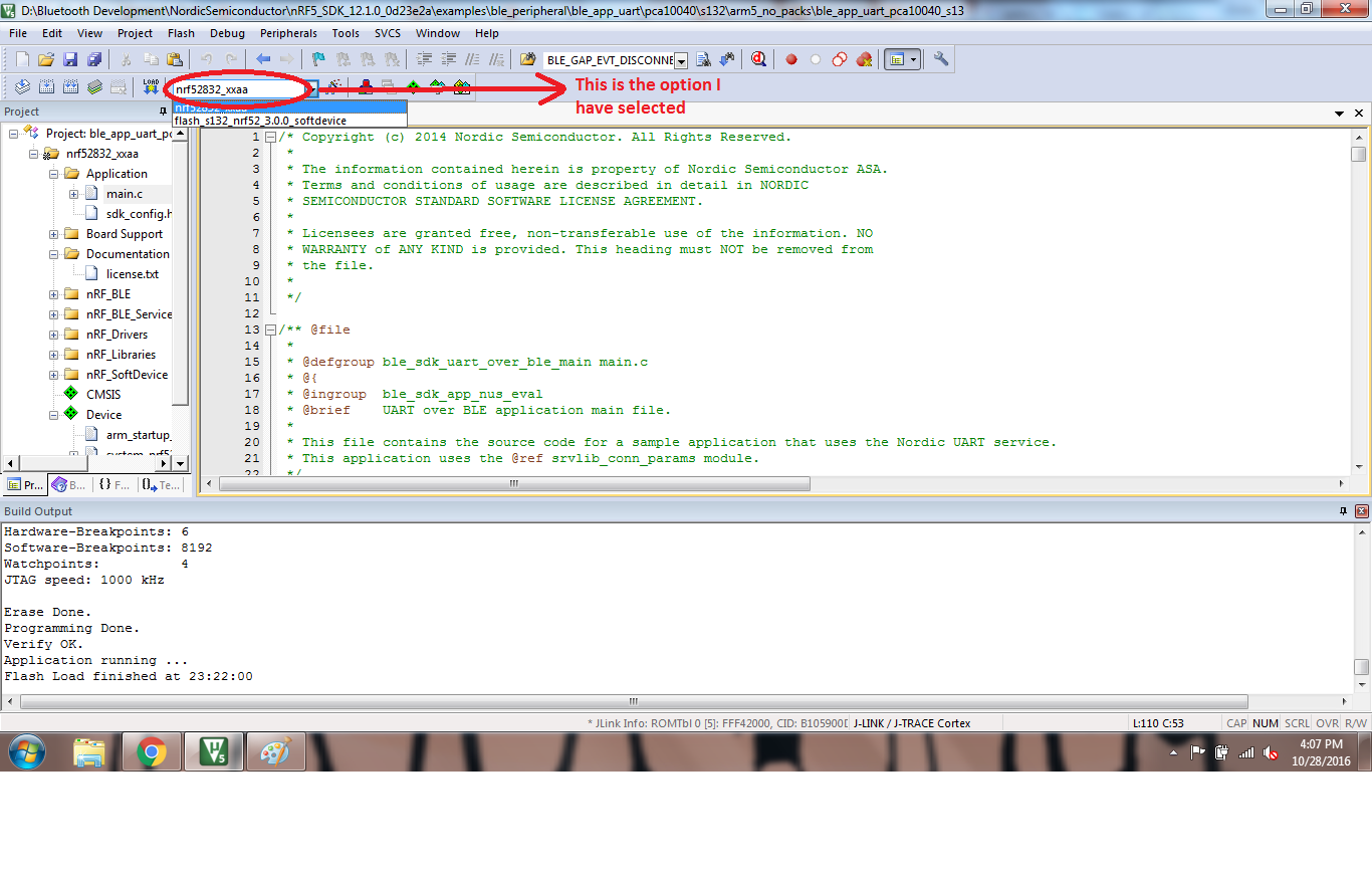Setting up Keil MDK for nRF52832 example - Nordic Q&A ...