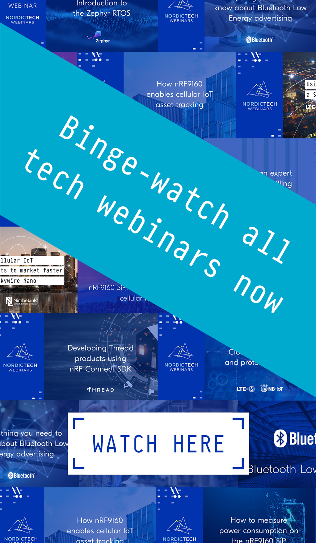 Binge-watch our tech webinars