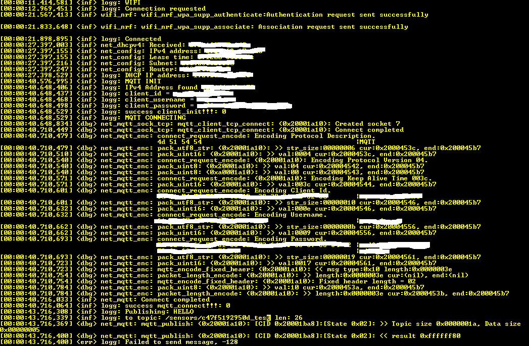 LOG information