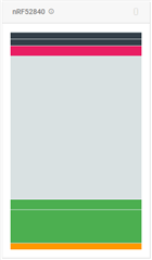 Flash programmed with merged hex files