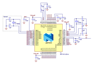 nRF52832 QFAA/QFAB reference schematic