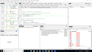 Error captured in debug mode