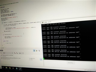 Device address detected
