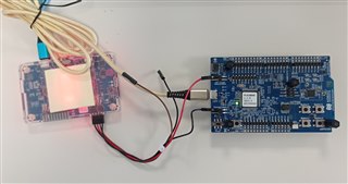 DK with USB connected