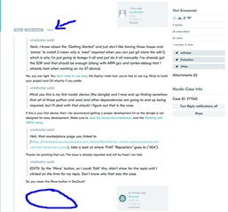 Reply/Verify/More Link Only For Reply Selected By Time