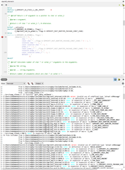 screenshot of error message