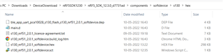 softdevice hex file