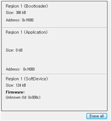 Softdevice & My DFU Project Downloaded on Chip