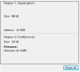 Softdevice & firmware all delete picture