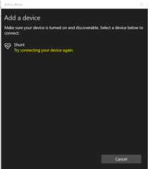 Windows 10 pairing issue. - Nordic Q&A - Nordic DevZone - Nordic DevZone