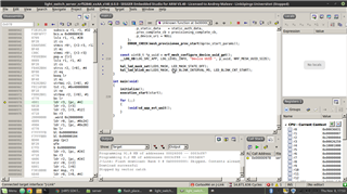Running the debugger