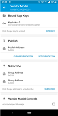 client set publish & subscribe