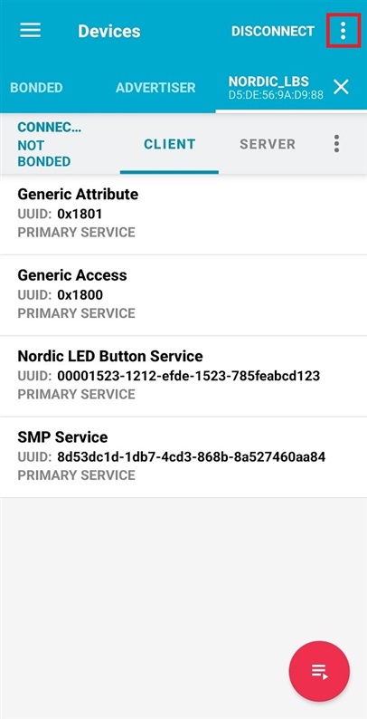 Bond with BLE device