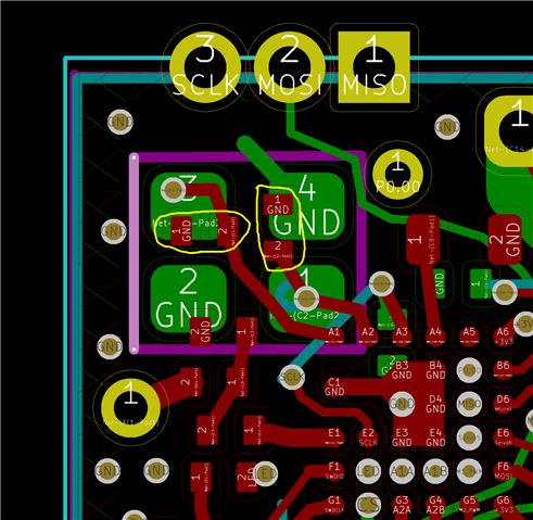 External crystal 32mhz not working on custom nrf52832 board
