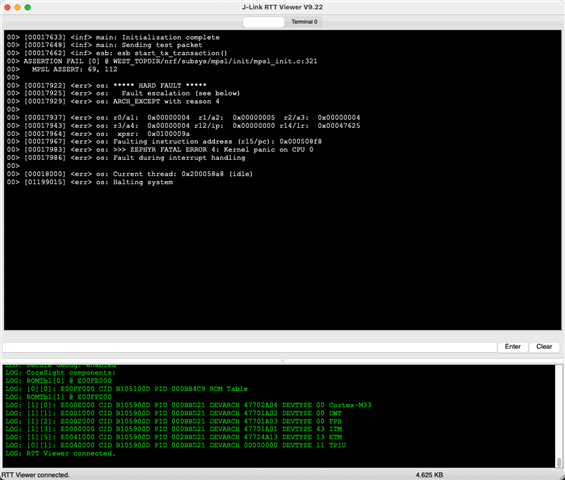 RTT output