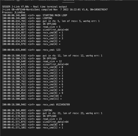 RTT-output