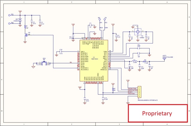 Custom board schematic