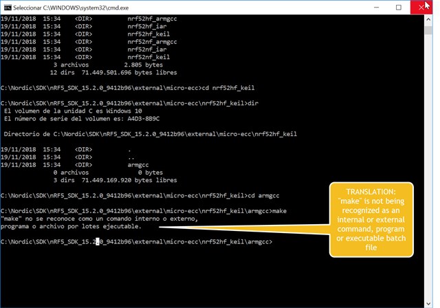 cmd console screen